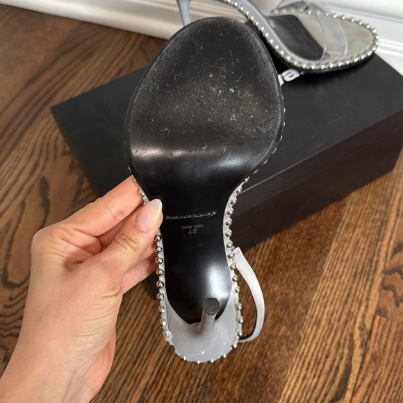Alexander Wang studded Nova reflective sandal - Picture 7 of 8